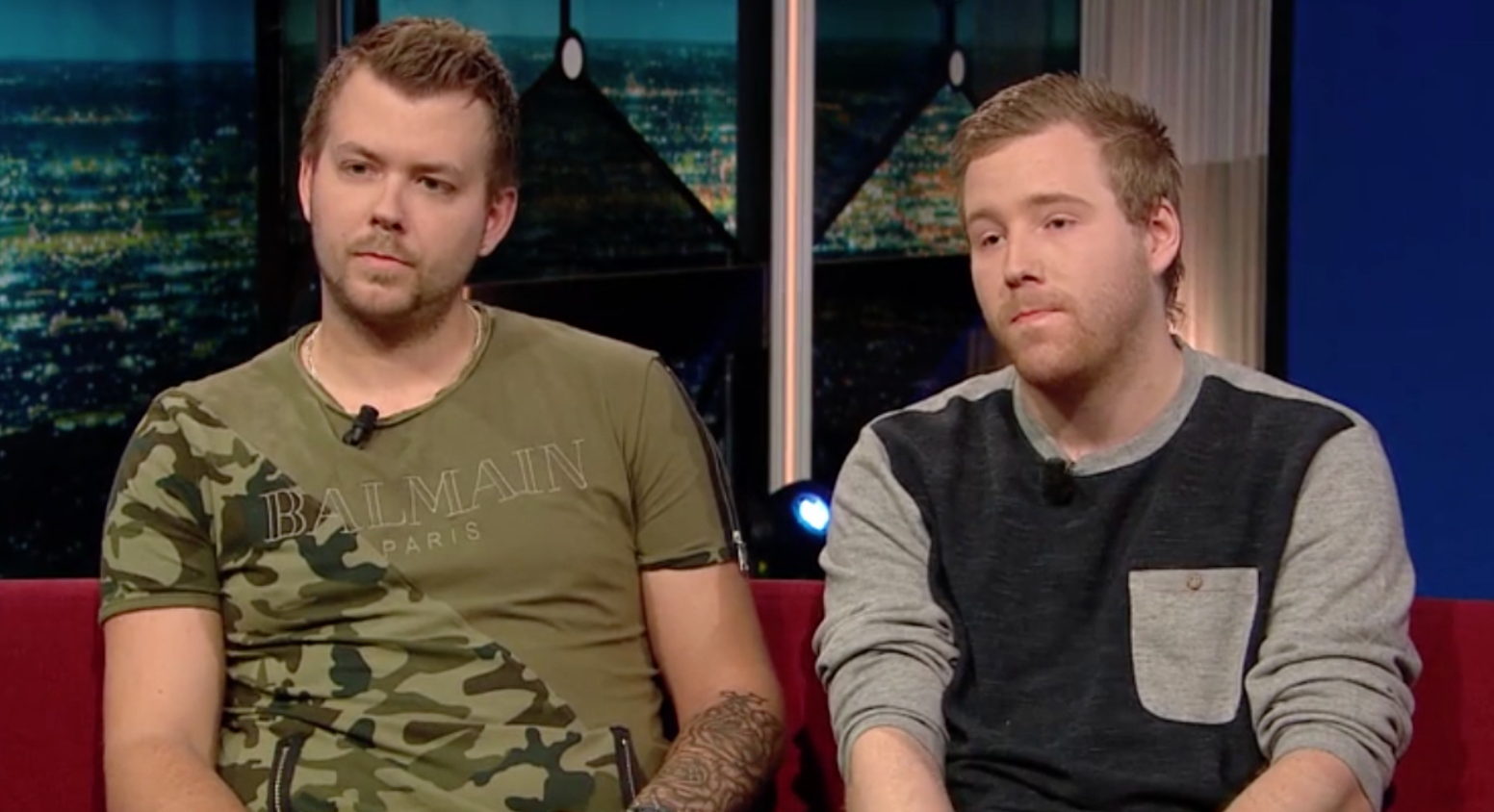 Bröderna Robin Dahlén och Christian Karlsson Bröderna Robin Dahlén och Christian Karlsson
